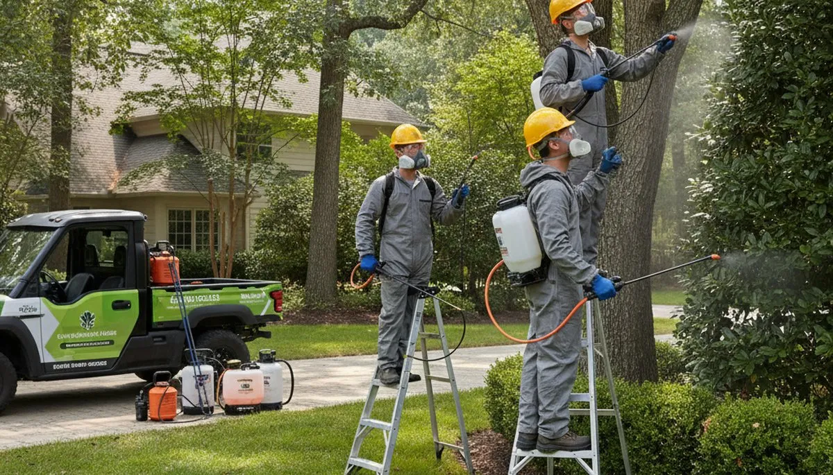 Tick control service in Columbus, OH protecting local yards from ticks