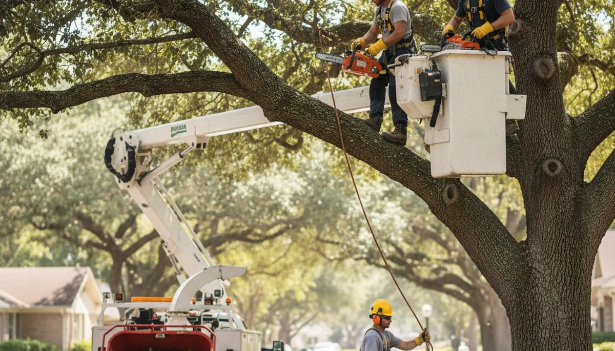 Columbus, OH arborist pruning trees for safer, healthier growth